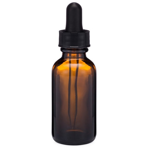 dropper bottle amber glass 1oz