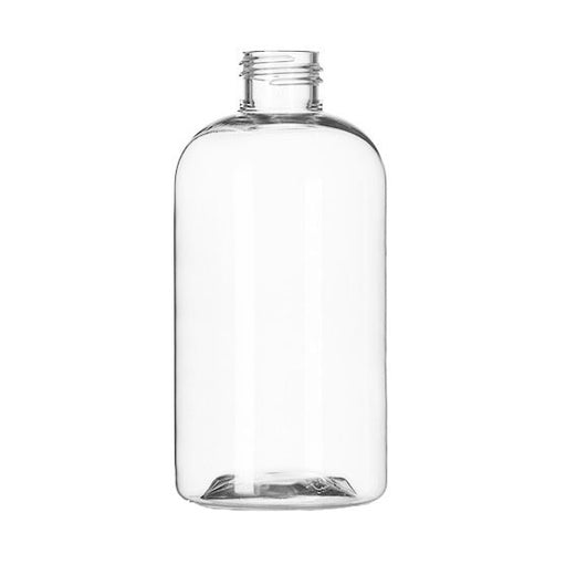 Bottle, Boston Round, 8oz Clear 24-410