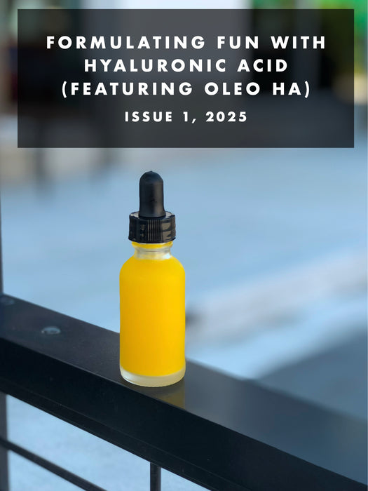 Formulating fun with hyaluronic acid (featuring Oleo HA)!