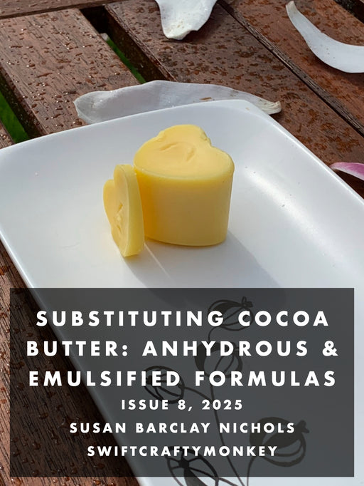 Substituting cocoa butter: Anhydrous & emulsified formulas