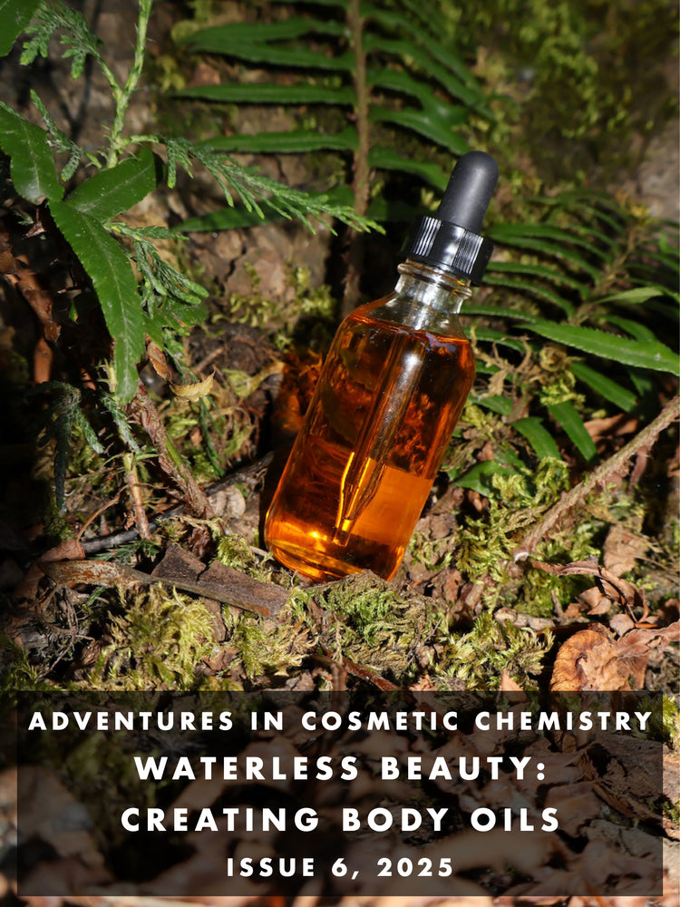 Waterless beauty: Creating body oils