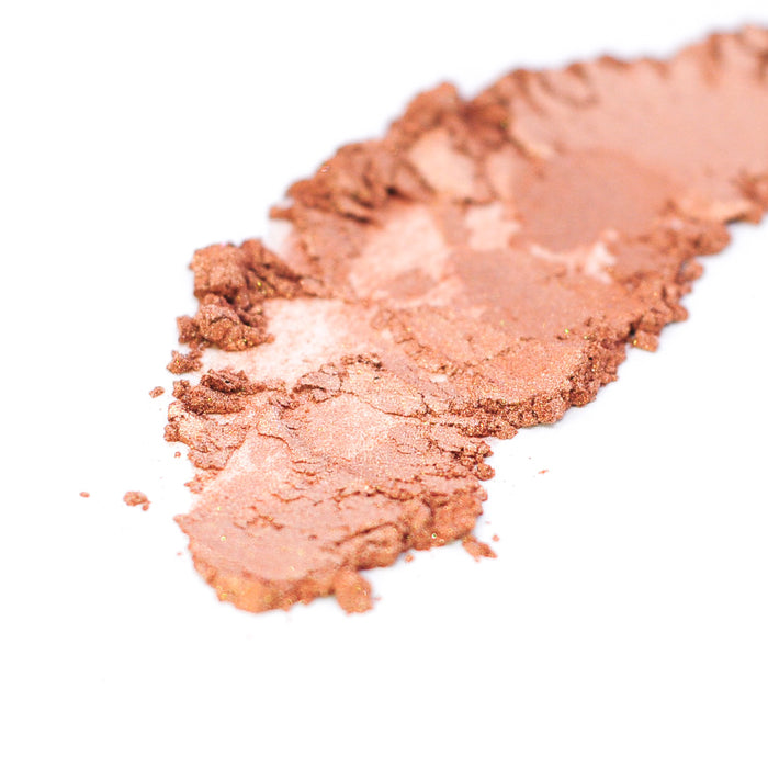 mica sun kissed peach lustre