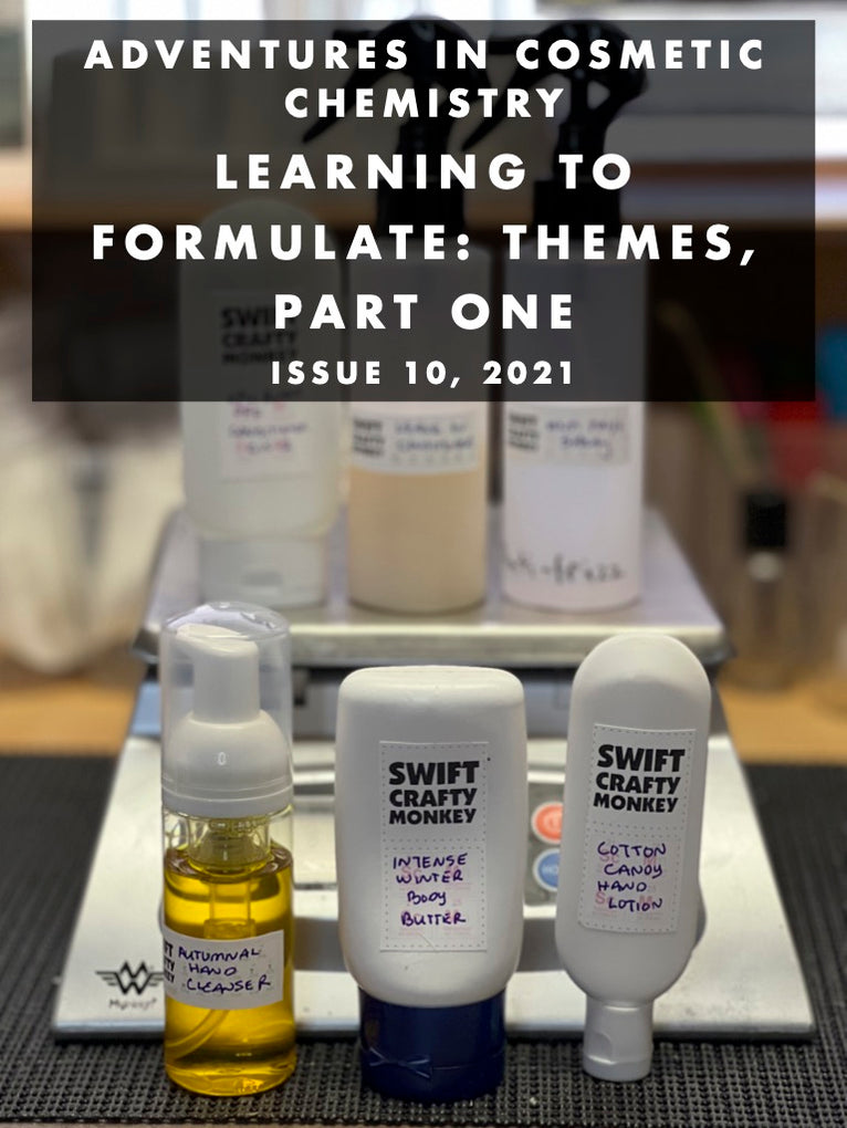 Learning to Formulate: Themes part one e-Zine | Lotioncrafter