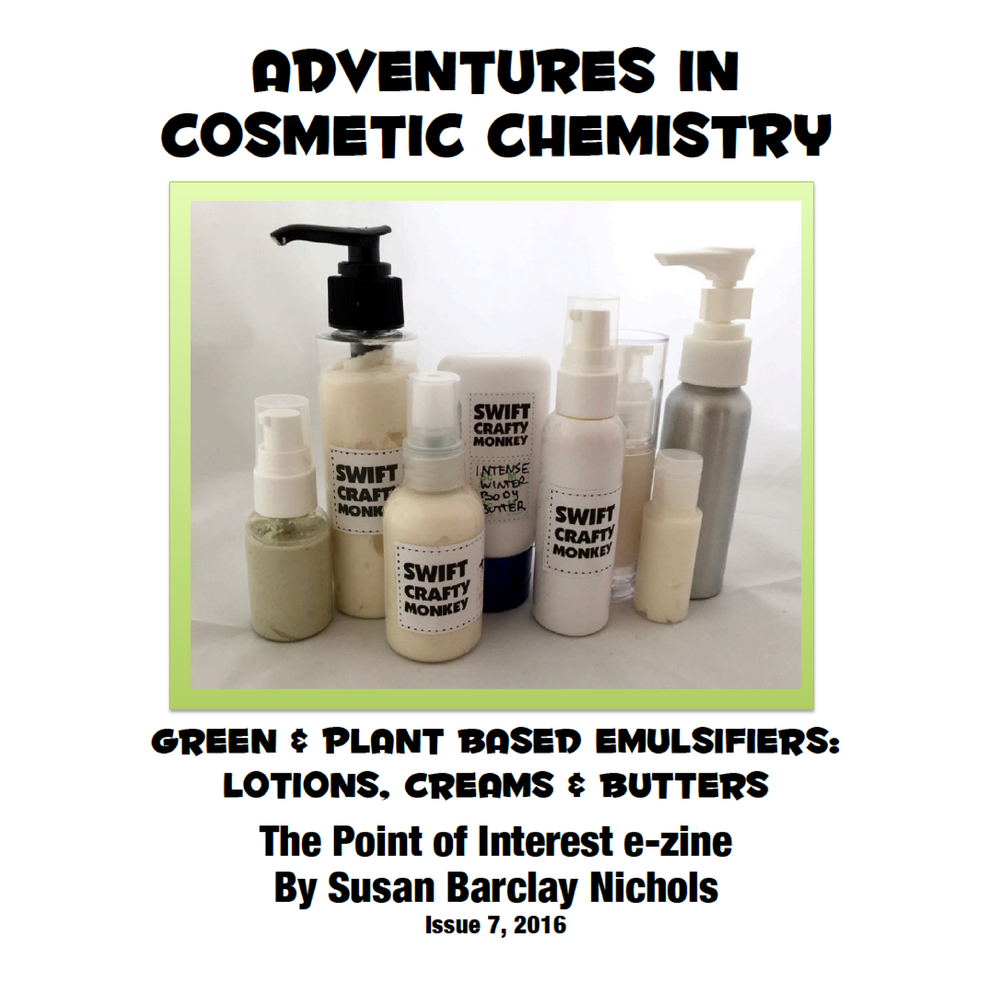 Green & Plant Based Emulsifiers: Lotions, Creams & Butters e-Zine