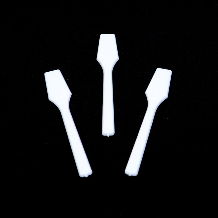 cosmetic spatulas white